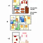 木屋 Le Brocard Des Fagnes - 15 Pers